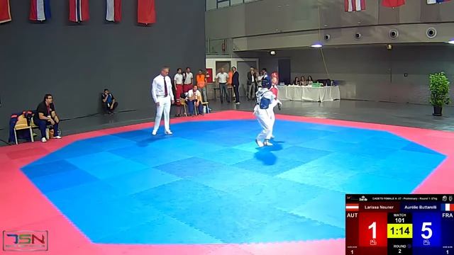 101 Aurélie Buttarelli, FRA vs Larissa Neuner, AUT 16 10 смотреть онлайн