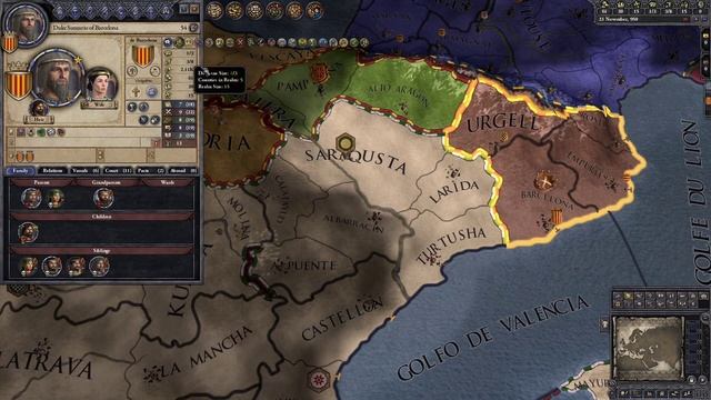 Crusader Kings 2 Plus - Heirs to Iberia - Episode 1 смотреть онлайн