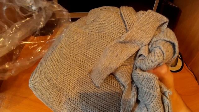 Посылка с Aliexpress! Женский кордиган смотреть онлайн