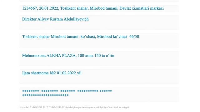 SERTIFIKAT OLISH UCHUN ARIZA TOPSHIRISH TARTIBI