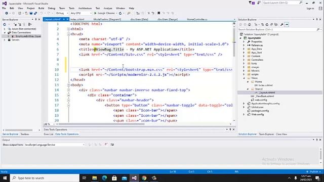 jQuery Data Tables In MVC | ASP Net MVC For Beginners in Urdu / Hindi смотреть онлайн