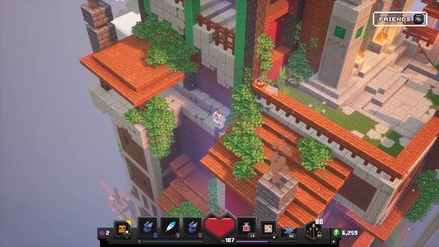 Minecraft Dungeons Cloudy Climb | Staff Only Achievement / Trophy Guide смотреть онлайн