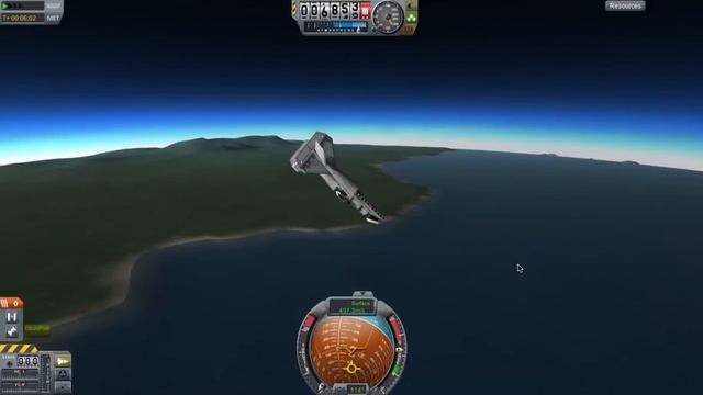 SpaceShipOne in Kerbal Space Program смотреть онлайн