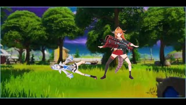 Coco and Kanata plays fortnite смотреть онлайн