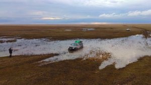 ДЖИППИНГ. Весенняя охота на гуся. Нива ЕДЕТ!