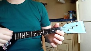 Разбор для деревенской балалайки. Наигрыш "Наделянная"