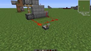 Механическая песочная дверь дверь в Minecraft