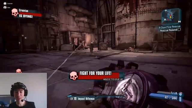 Borderlands 2: A wild Creevian appeared смотреть онлайн