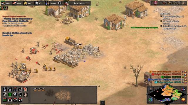 3. Caught in the Crossfire: | Thoros Campaign | AoE2: DE [ Mountain Royals. ] смотреть онлайн
