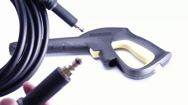How to replace a Karcher hose Pressure Washer / Power Washer - fitting to Trigger gun смотреть онлайн