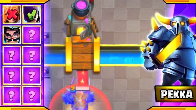 PEKKA Vs TODAS LAS CARTAS | 1 Vs 1 | OLIMPIADAS De CLASH ROYALE