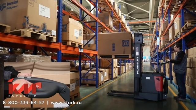 Noblelift PS 15  PS 15SL - cамоходные штабелеры грузоподъемность 1500 кг для интенсивных работ.