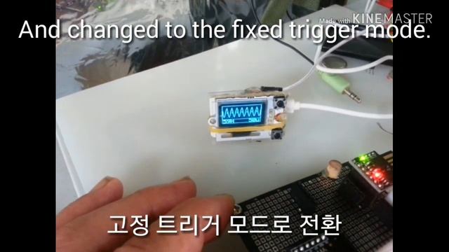 Arduino, sine wave generator and tiny scope by Sanjeok смотреть онлайн