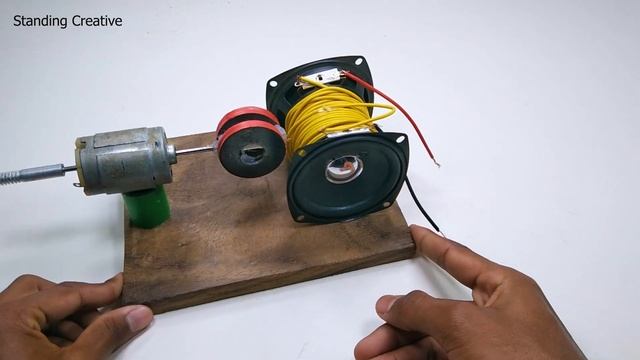 Turn 2 Big Speaker Magnet into 230v 50000w Free Energy Generator With At Home смотреть онлайн