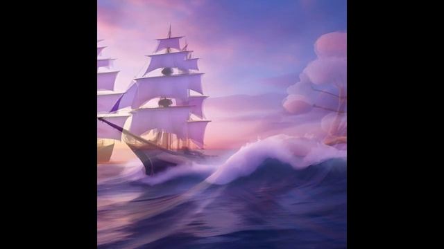 На сиреневых волнах. Музыка в картинках смотреть онлайн