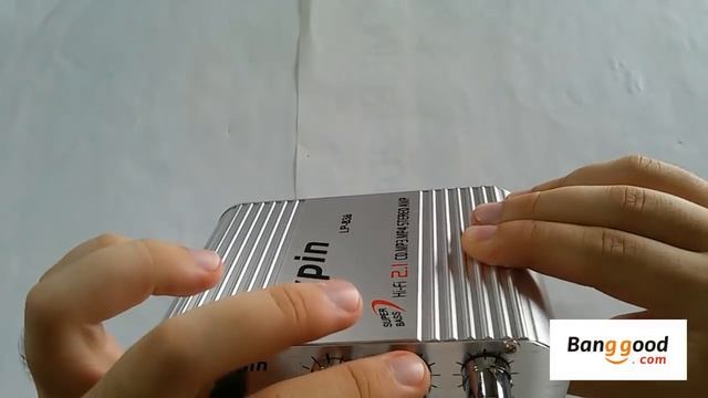 50W 12V Super Bass Mini Hi-Fi Stereo Amplifier Booster Radio MP3/banggood.com смотреть онлайн