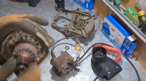 Газонокосилка AL-KO Classic 3.82 SE - замена всех подшипников.