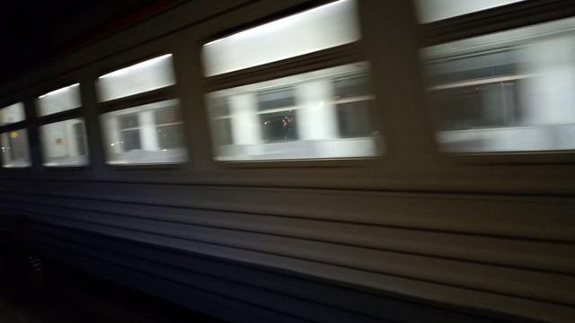 Электропоезд эт2м-125 Сообщением Санкт-Петербург Любань Прибывает на станции Колпино смотреть онлайн