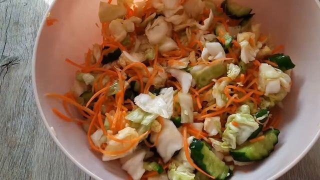 Капуста по Корейский. Карамли салат. смотреть онлайн