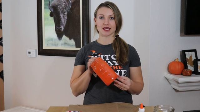 Halloween Mason Jar Lanterns смотреть онлайн