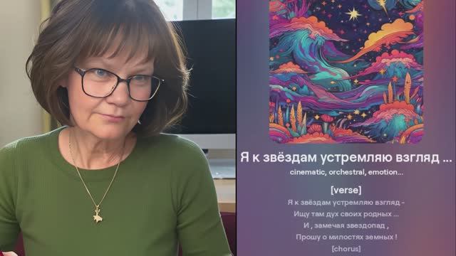 Я к звёздам устремляю взгляд ... смотреть онлайн