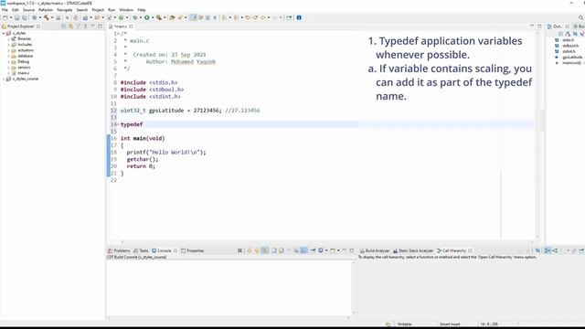 Embedded C Programming Style 16 Собственные типы данных смотреть онлайн