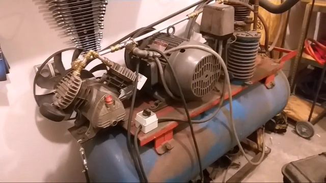 Construction of a sand blasting compressor смотреть онлайн
