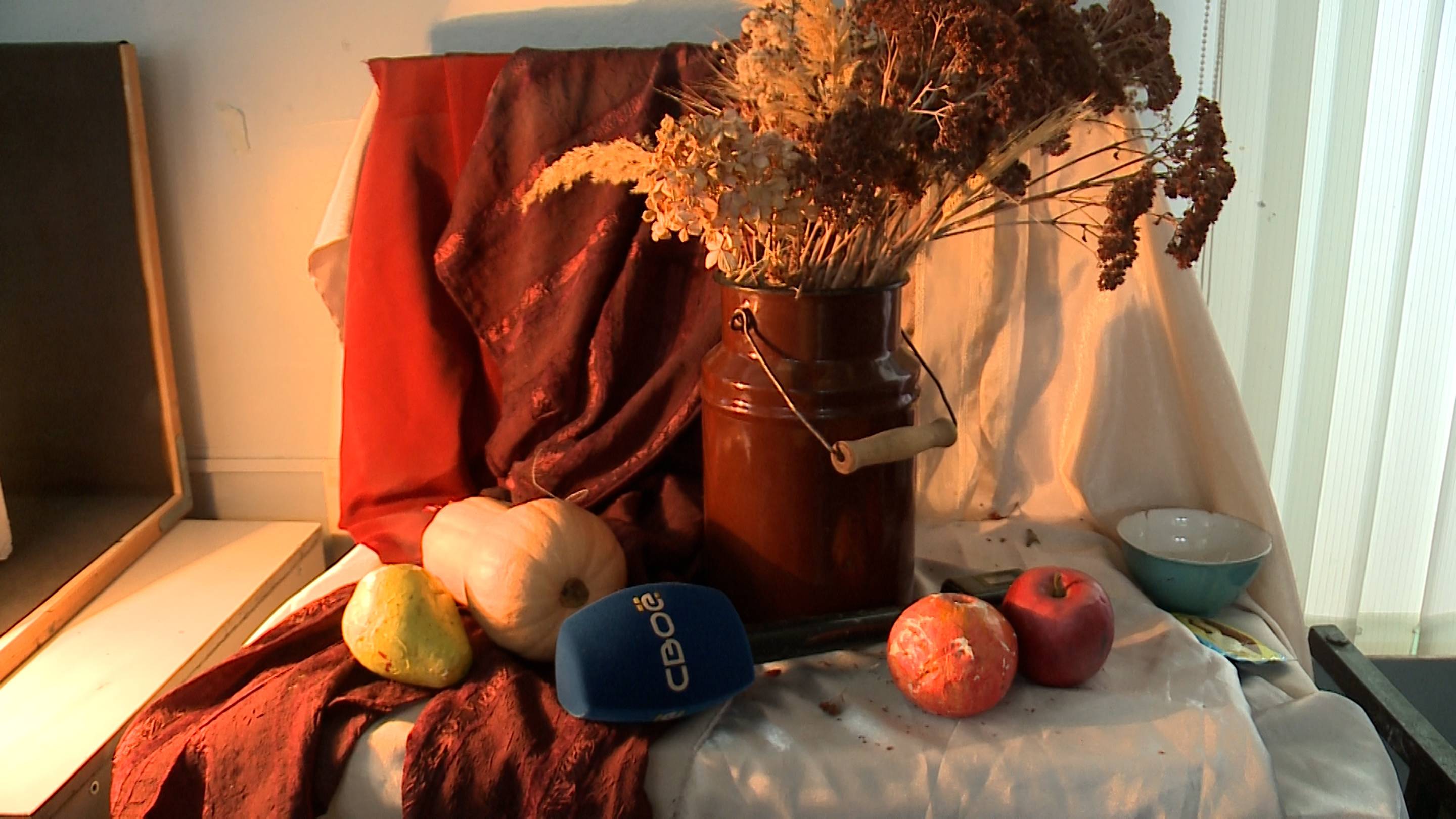 Корреспонденту телеканала «СвоёТВ» преподали урок изобразительного искусства