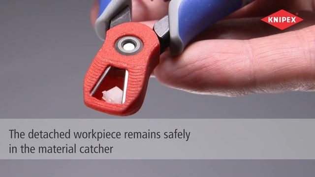 KNIPEX Material catcher for Electronics Diagonal Cutters (00 11 V79) смотреть онлайн