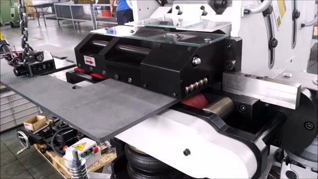 CEVISA bevelling machine, chanfreineuse CHP 60G for Armox смотреть онлайн