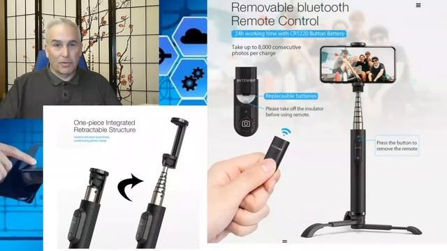 The best selfie sticks for your smartphone, GoPro or camera in 2022 смотреть онлайн