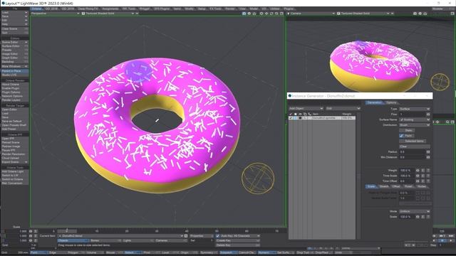 The Famous Famous Blender, Maya Donut In Lightwave 2023!