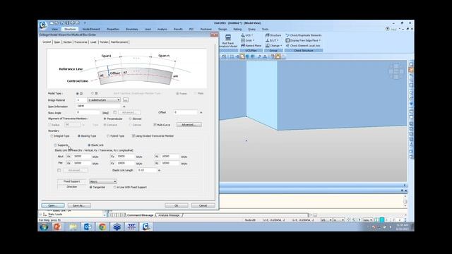Quick Model Generation Using Wizards midas Civil смотреть онлайн