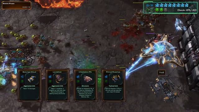 Starcraft 2 Battlefront Card Game LotV Protoss Insane Facepalm смотреть онлайн