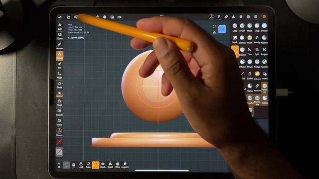 4. Introduction to 3D with Nomad Sculpt - Dave Reed_4 смотреть онлайн