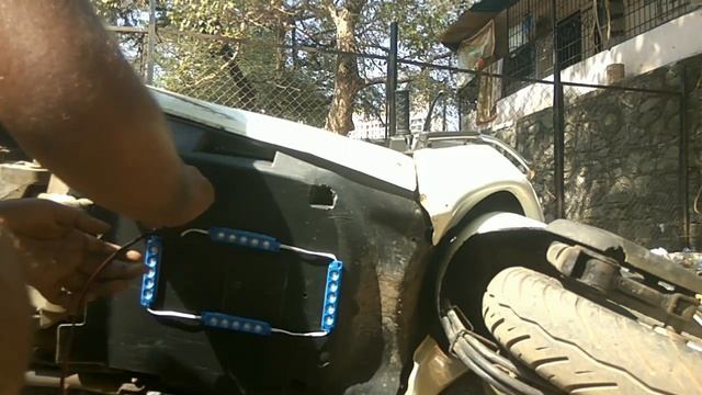 Best LED strip light install in Honda Activa 3g flooring or Motorcycle by Creativemodificationstore смотреть онлайн