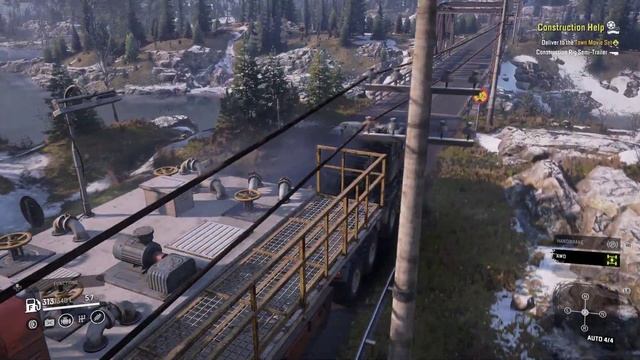 Snow Runner PC gameplay part-63 | new map | Scandinavia| #pcgaming | #gameplay смотреть онлайн