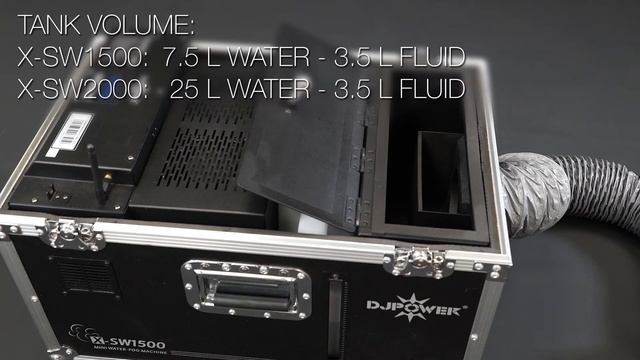 X-SW1500 + X-SW2000 BODEN NEBELMASCHINE