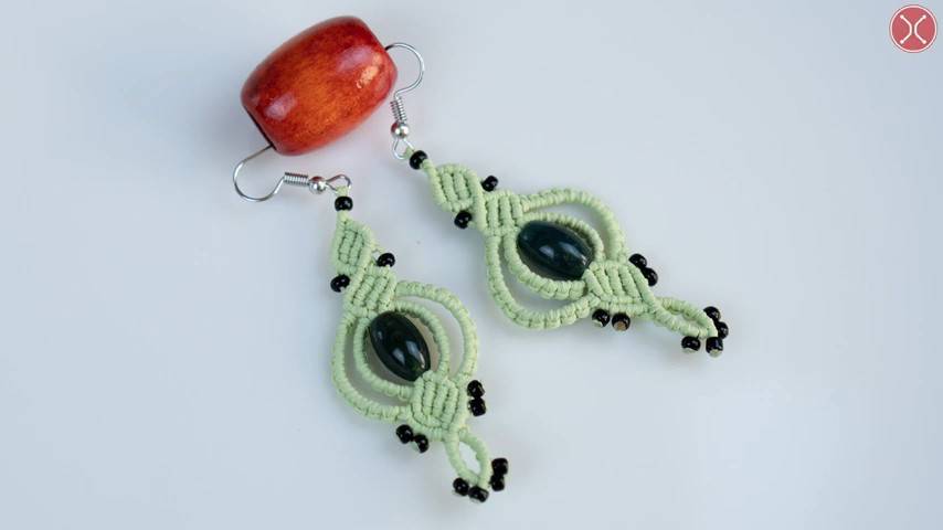 Macrame Earring Tutorial ｜ Easy, Simple ｜ Step By Step Tutorial
