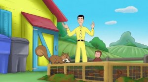 Curious George - 382 - Stinky Cheese (Learn English Language with subtitles)