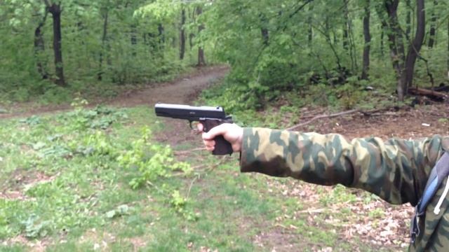 Gletcher clt 1911. Переделка в сигнальный смотреть онлайн