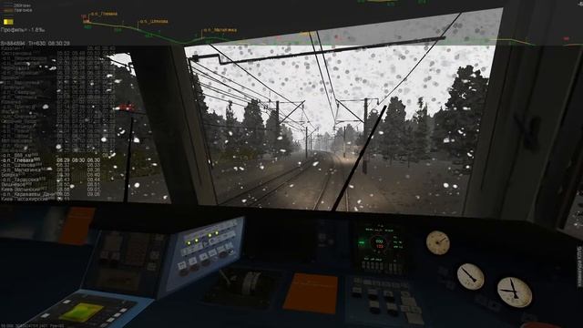 ZDSimulator - приміський поїзд №6204/6016 сполученням Козятин - Київ на ЕД9М-0220. ЧАСТИНА 2 смотреть онлайн