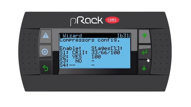 PRack PR300 How To Use The Wizard For A Bitzer CRII Compressor Setup