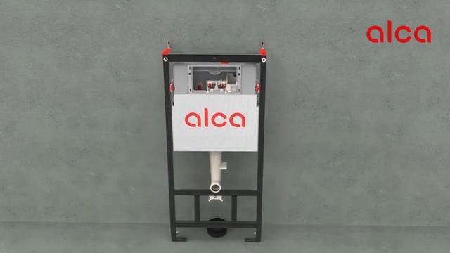 Скрытая система инсталляции для подвесного унитаза ALCADRAIN (AlcaPlast) AM101/1120 Sádromodul смотреть онлайн
