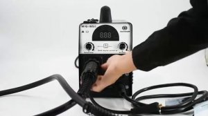 HZXVOGEN MIG185II-110V 220V MIG/MMA/Lift TIG Gas Mix/Gases Gasless Welding Machine