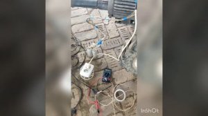 Генератор из трёх фазного асинхронного двигателя.