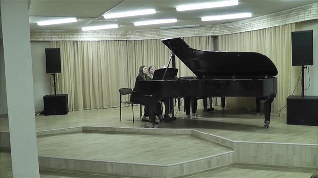 Дуэт: Полина Лыско - Анна Жижилева. А. Дворжак Пьеса из цикла «Из Богемского леса» смотреть онлайн