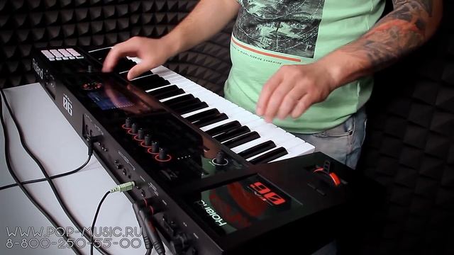 Рабочая станция ROLAND FA 06 видео инструкция смотреть онлайн