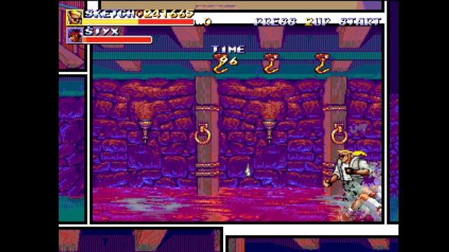 Streets Of Rage Remake - Comix Zone - Playthrough смотреть онлайн