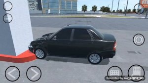 Катаюсь на приоре.Реал Опер Сити.Реальная Жизнь.Разбился на приоре